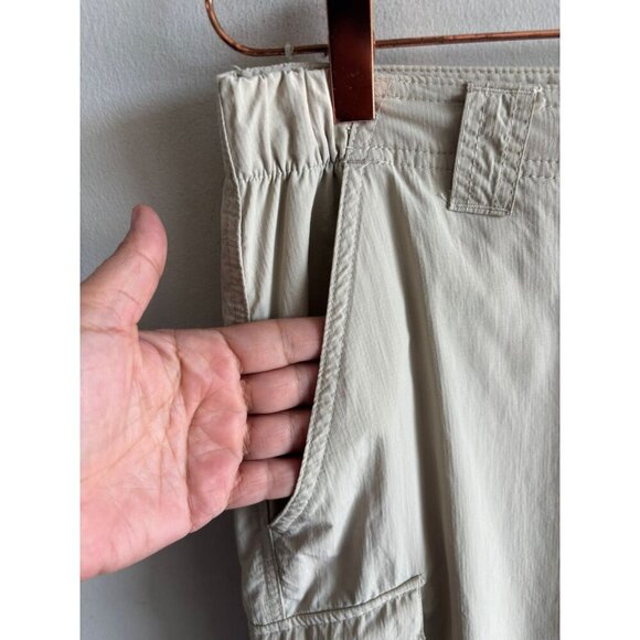 Columbia PFG Omni-Shade Mens Hiking Convertible Cargo Pants Khaki Size 32x30 - Picture 11 of 15